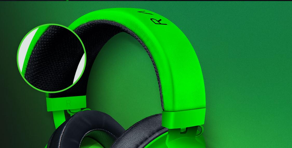 Tai nghe Razer Kraken Multi Platform Wired Gaming Headset Quartz RZ04-02830300-R3M1 có thiết kế headband dày dặn